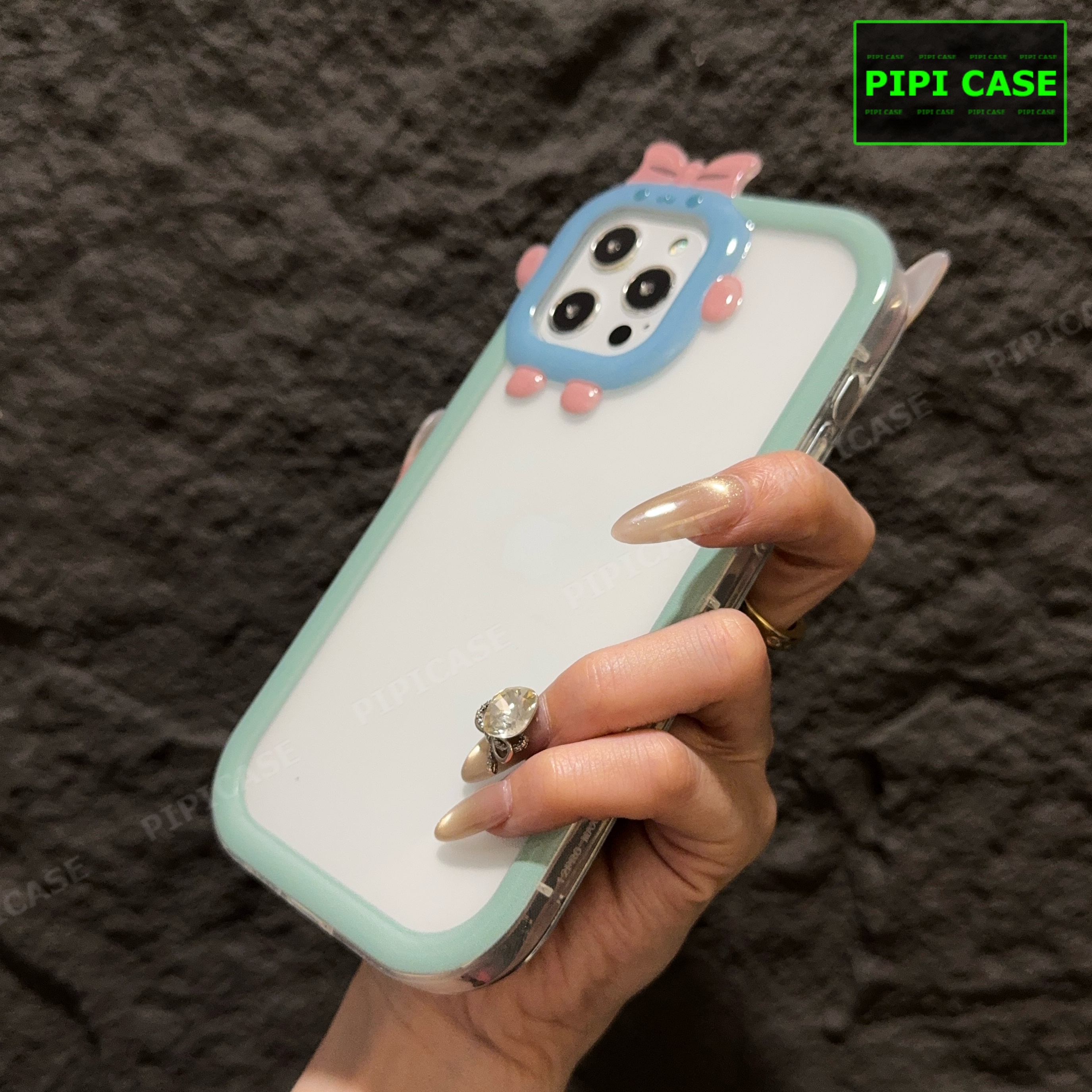Ốp Lưng iPhone 12 Pro - Chic Cute - Xanh Mint_thumbnail_2