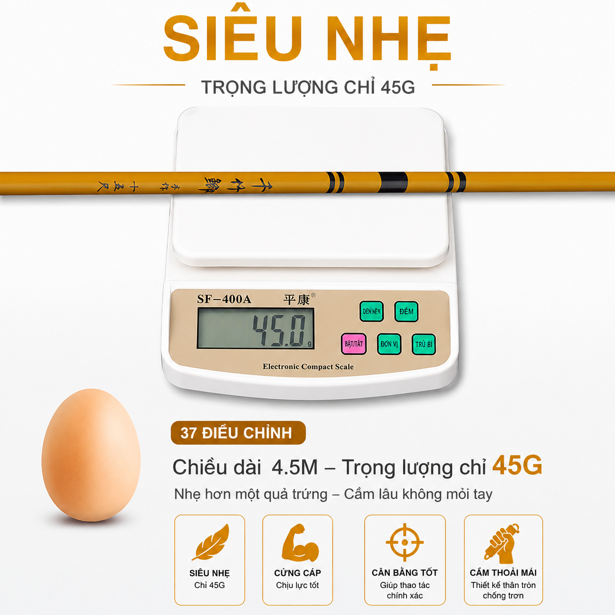Cần Câu Đài LEXIAO Độ Cứng 3H_thumbnail_1