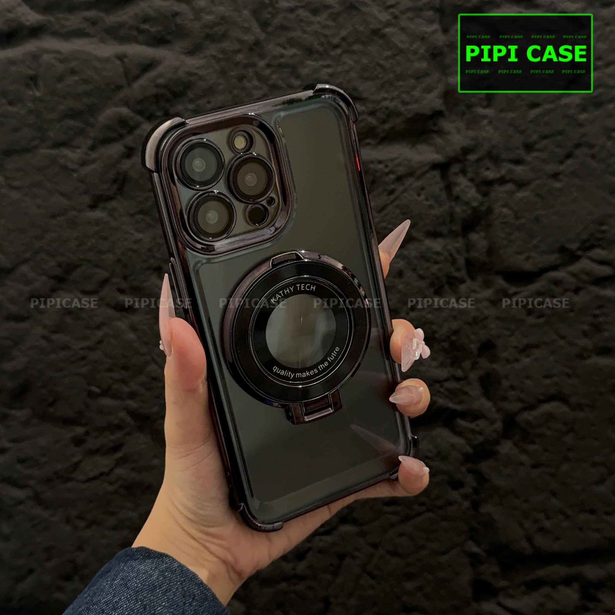 Ốp Lưng iPhone 14 Pro - Ven - Đen_thumbnail_11