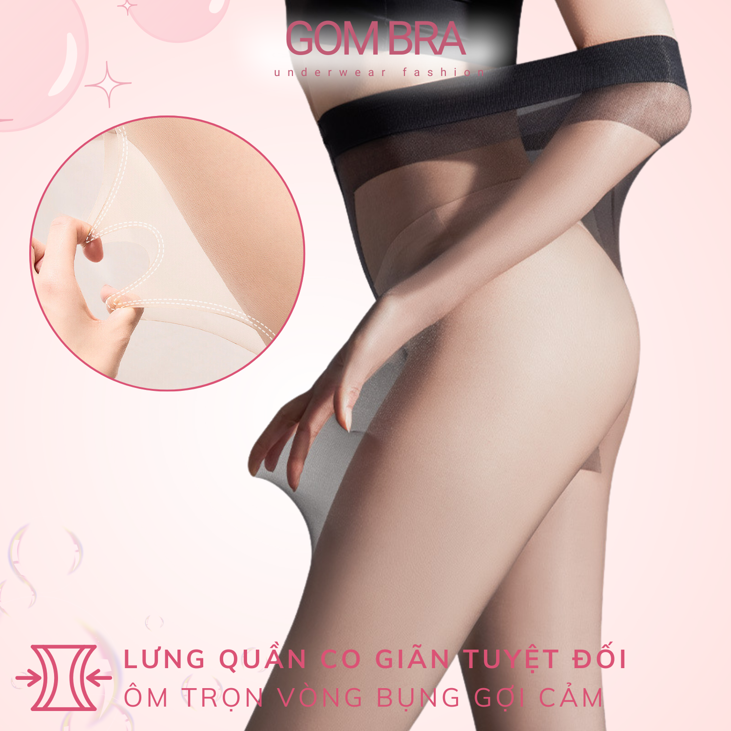 Quần tất lưới tàng hình siêu dai Gom Bra cao cấp, quần vớ nữ chất poly mềm mịn, co dãn thon chân - KAVE-1022_thumbnail_8