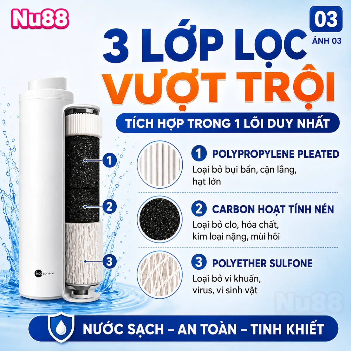 Lõi Lọc Nước 3 trong 1 Ecosphere™_thumbnail_17