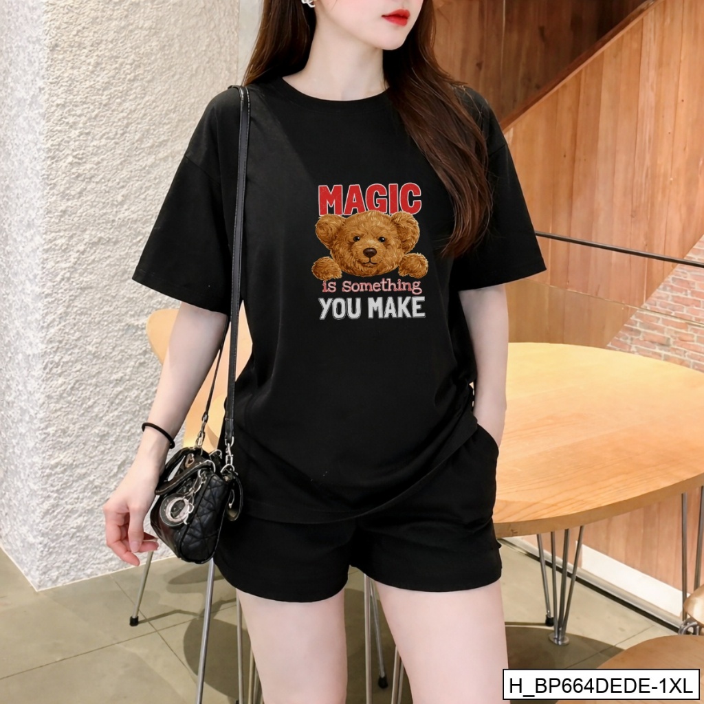 [XẢ KHO BỘ FORM RỘNG] -  Bộ quần áo thun nữ dáng rộng nhiều hình in - LOZA XB013_thumbnail_87