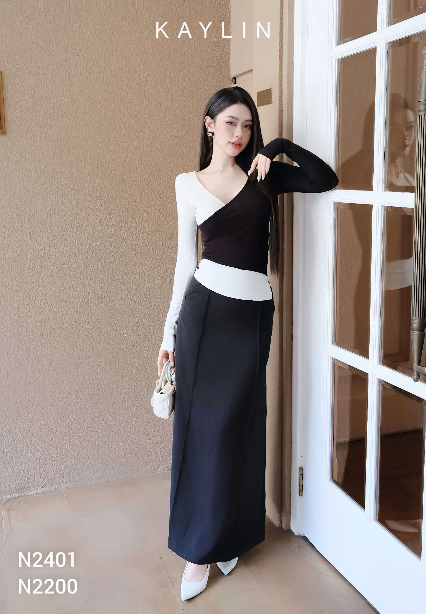 Chân Váy Dài KAYLIN Midi Tôn Dáng