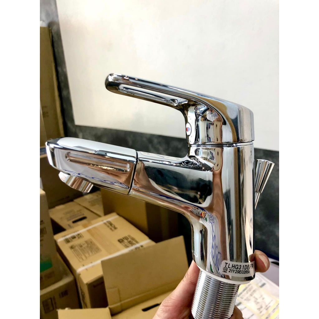 VÒI RỬA MẶT TOTO TLHG31DEFR, xoay ngược đầu vòi tiện cho việc rửa mặt thế hệ mới - Mới 100% (Bảo hành 24 tháng)_thumbnail_6