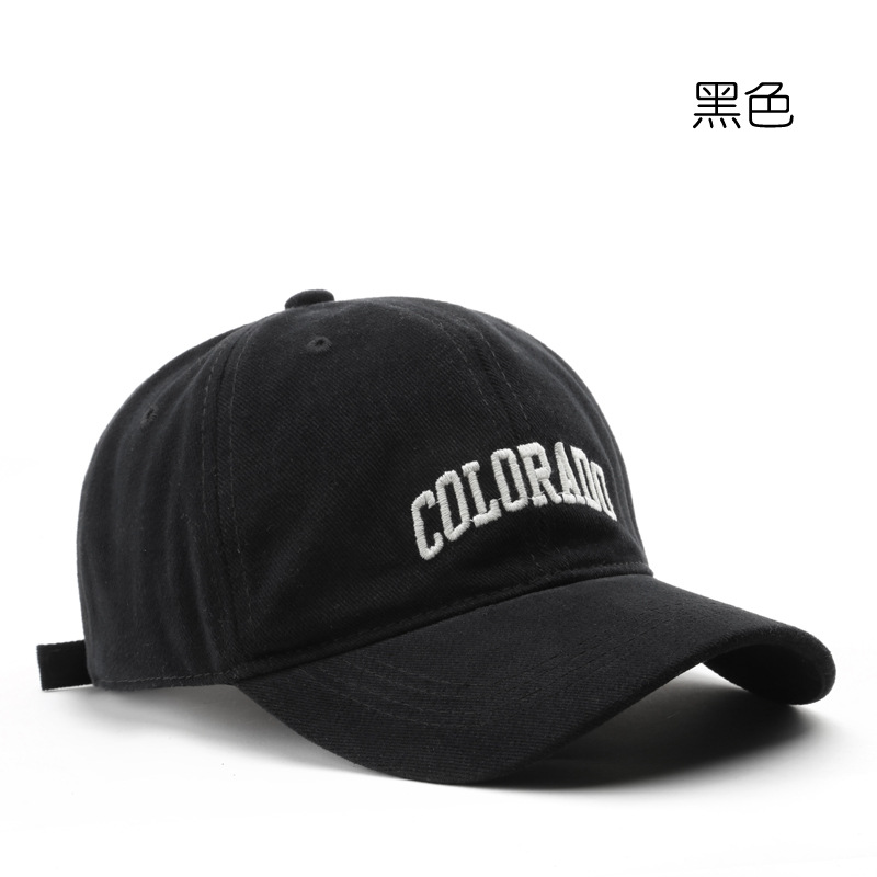 Mũ lưỡi trai classic thêu chữ COLORADO HZ2617