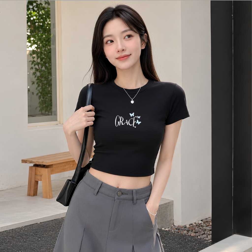 Áo Croptop nữ nhiều hình xinh xắn dễ mặc - Loza G0199_thumbnail_7
