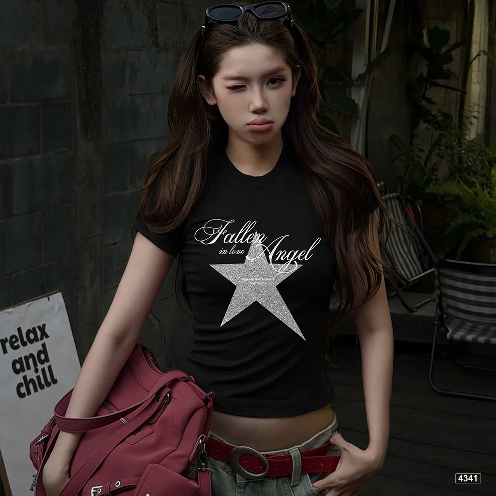 Áo baby tee nữ form ôm hình ngôi sao Beezy 4341_thumbnail_5