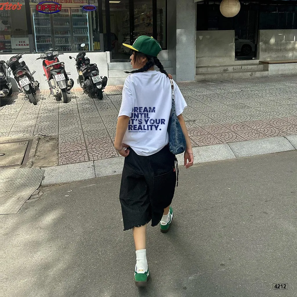 Áo thun boxy unisex phong cách đường phố Miucho 4212_thumbnail_5