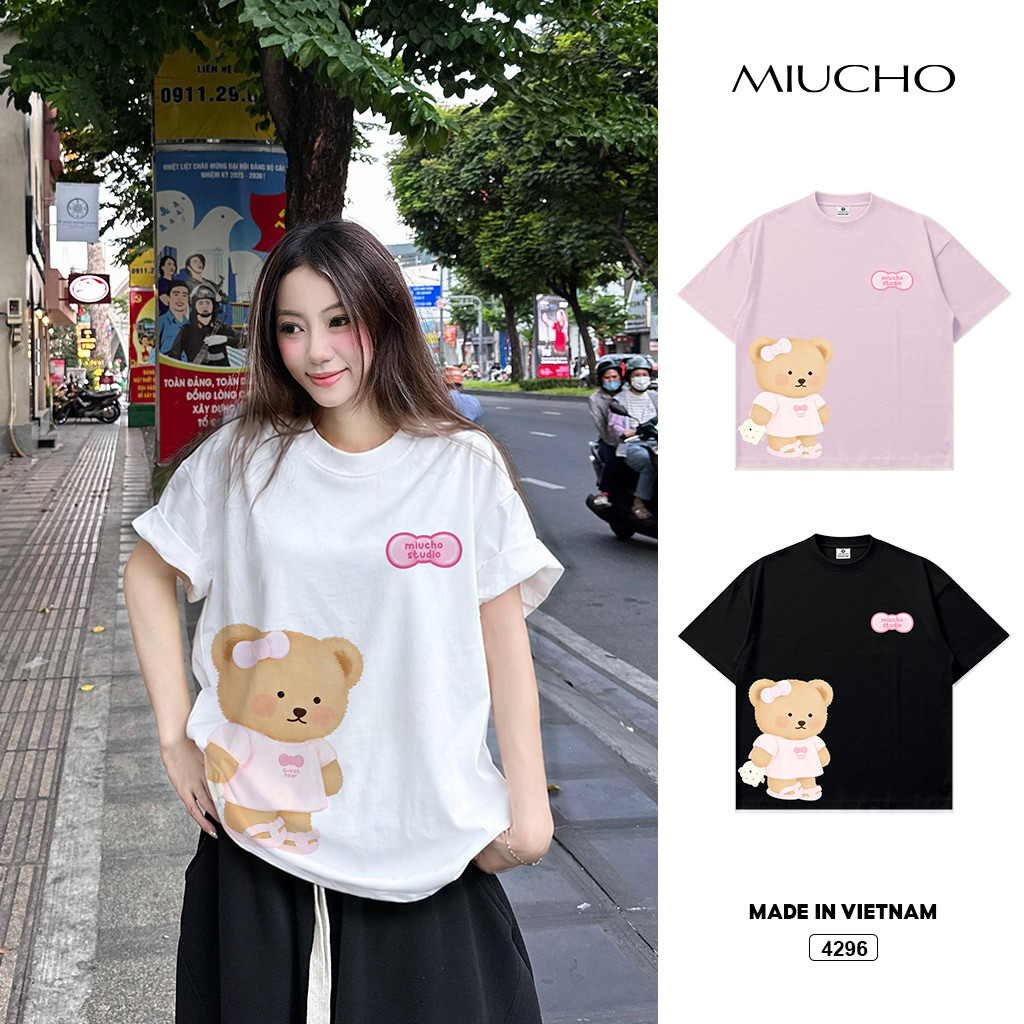 Áo thun Form Boxy Miucho 4296