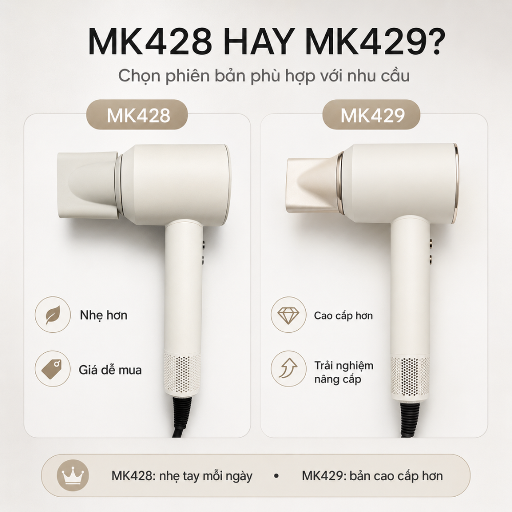 Máy Sấy Tóc Tốc Độ Cao Kachi MK428 ION (110.000 vòng/phút) - Sấy Nhanh, Chăm Sóc Tóc Ion Âm, Kiểm Soát Nhiệt NTC_thumbnail_9