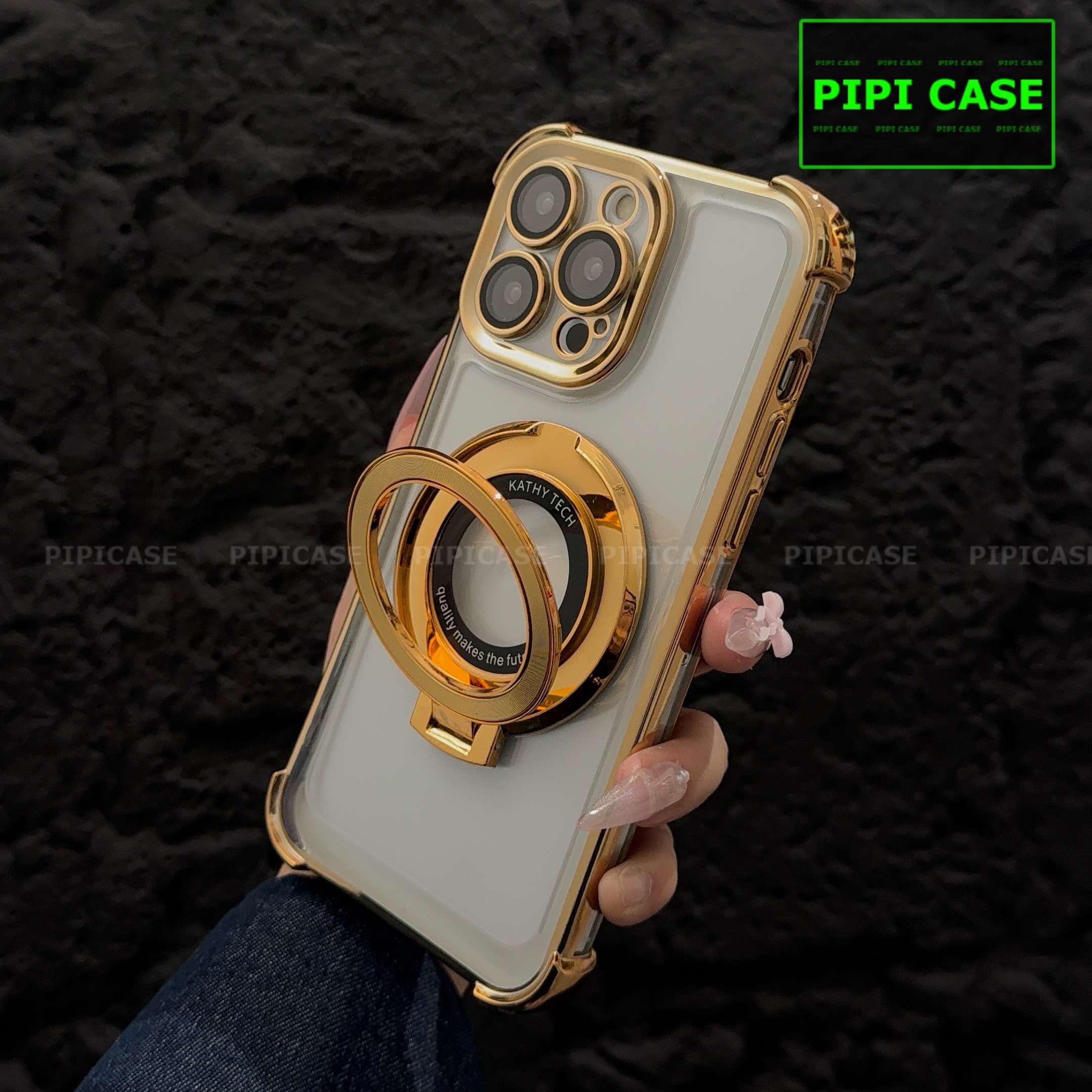Ốp Lưng iPhone 15 Pro - Ven - Vàng_thumbnail_22