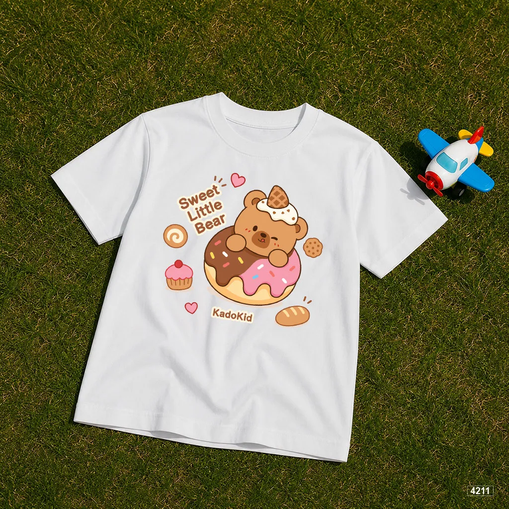 Áo thun bé gái Little Bear đáng yêu Kado 4211_thumbnail_6