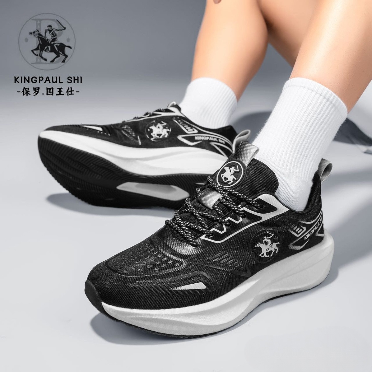 Giày Thể Thao Nam KINGPAUL SHI Cổ Thấp Sneaker Nam Chạy Bộ Đi Học Đi Chơi Đế Cao Cấp Tăng Chiều Cao
