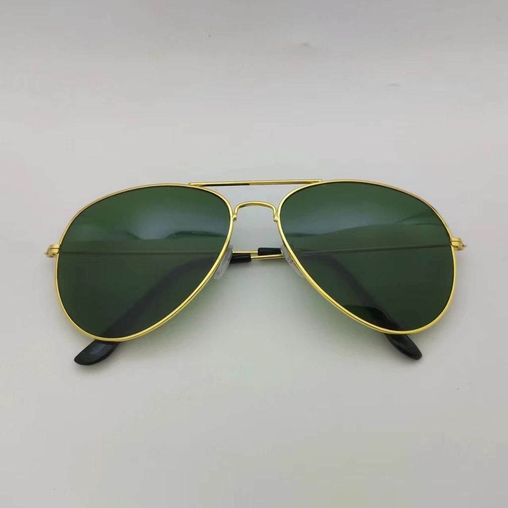 Kính râm nam phi công thời trang , mắt kính tròng thủy tinh chống nắng tia uv, đi nắng lái xe_thumbnail_1
