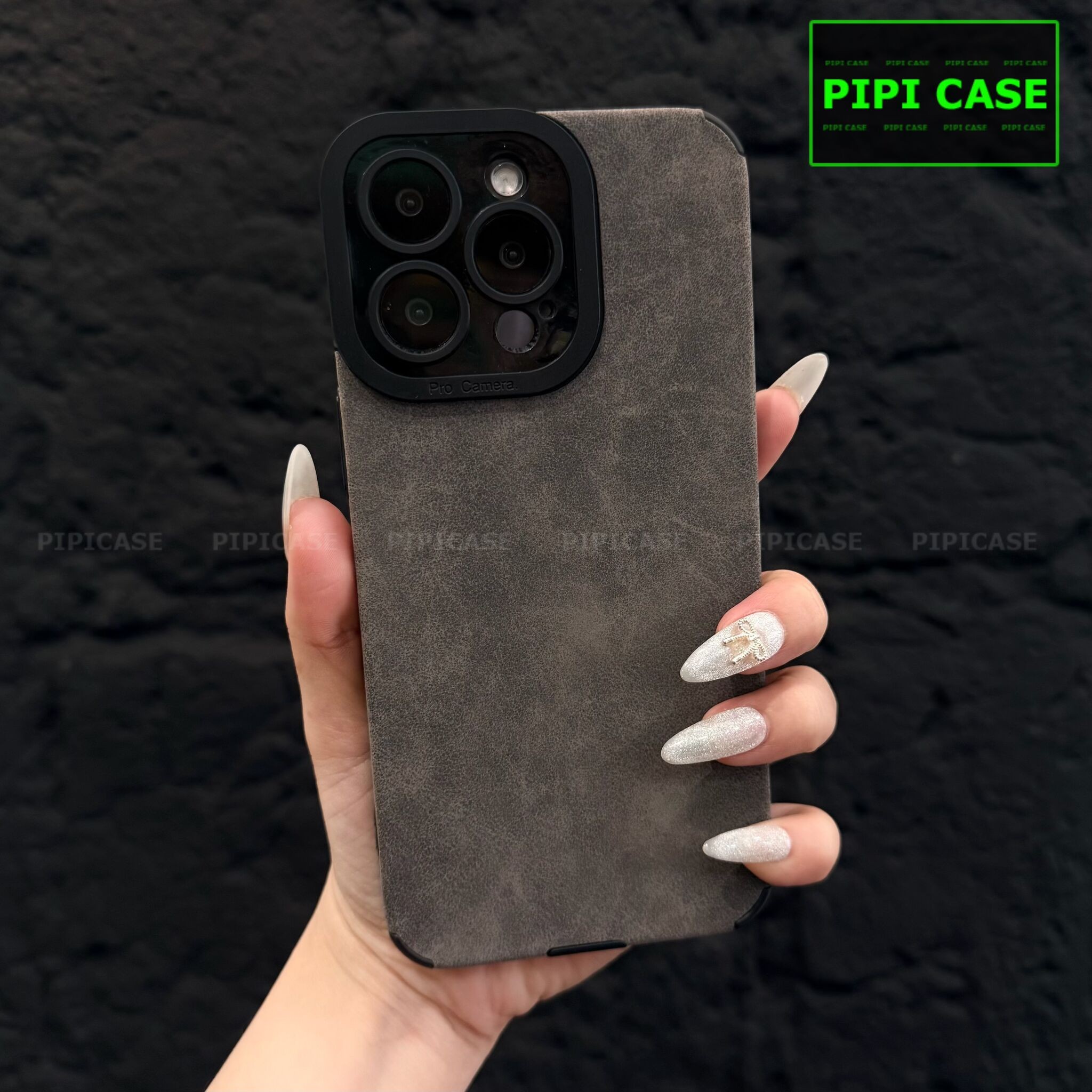 Ốp Lưng iPhone 12 Pro Max - Into - Xám
