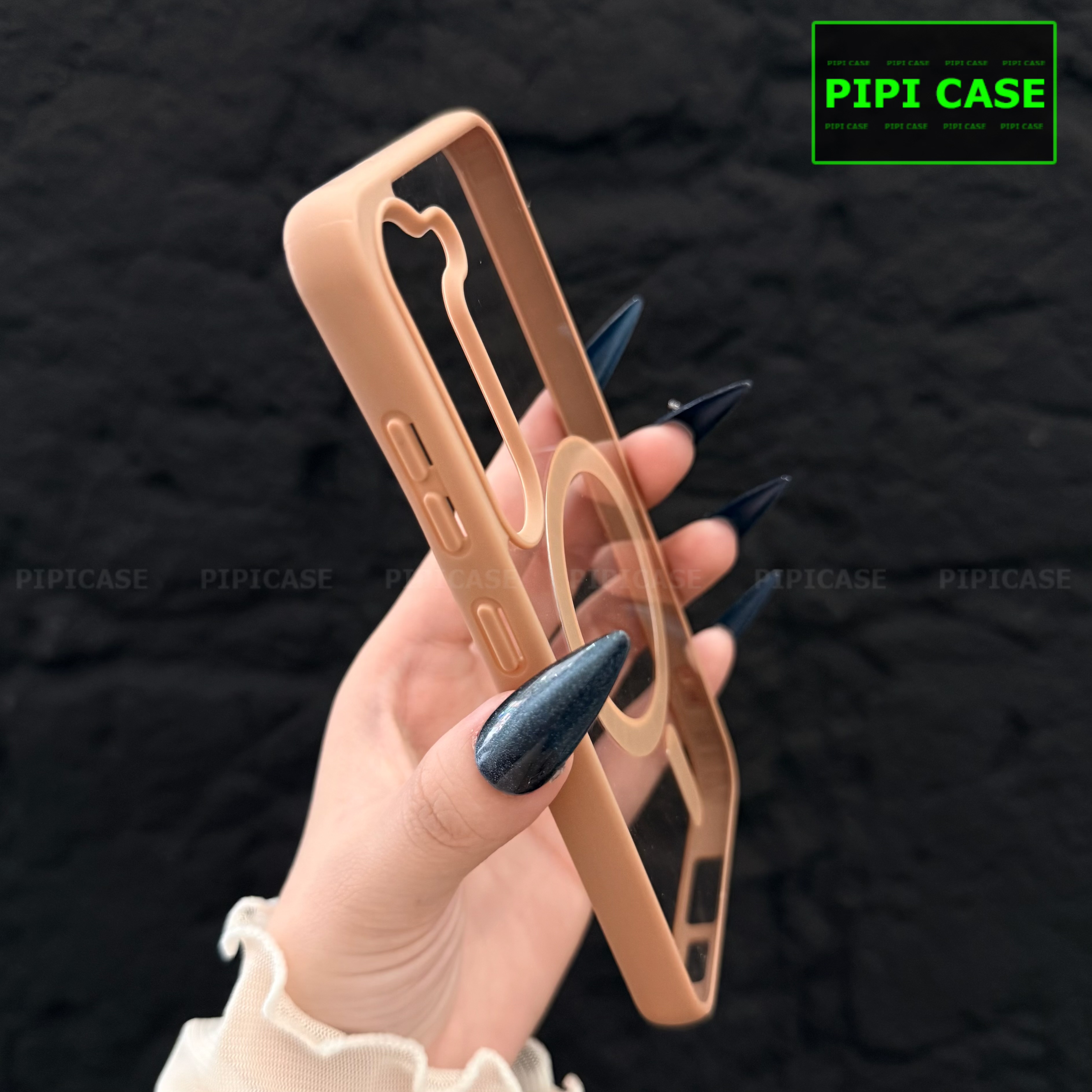 Ốp Lưng Samsung S23 Plus 5G - Chic - Nâu Nhạt_thumbnail_2