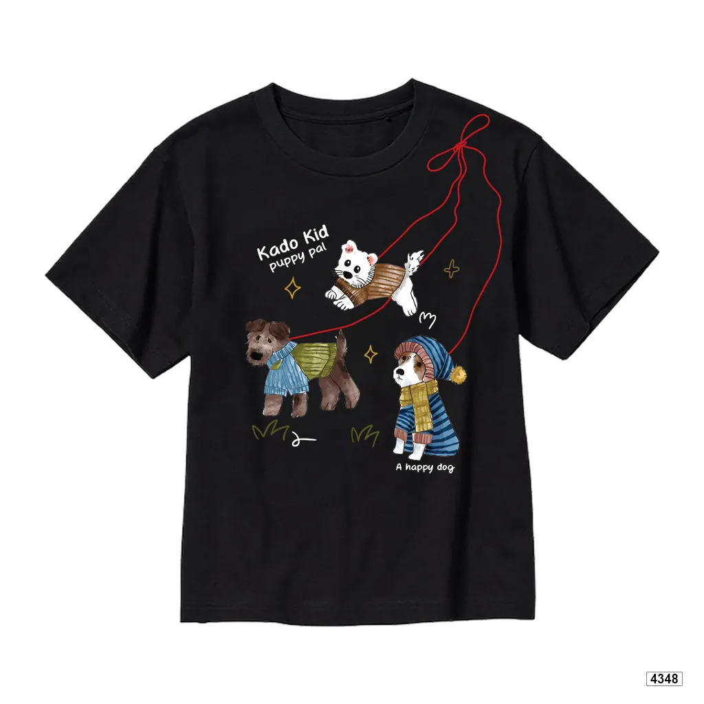 Áo thun bé trai bé gái form rộng Puppy Pal Kado 4348_thumbnail_9