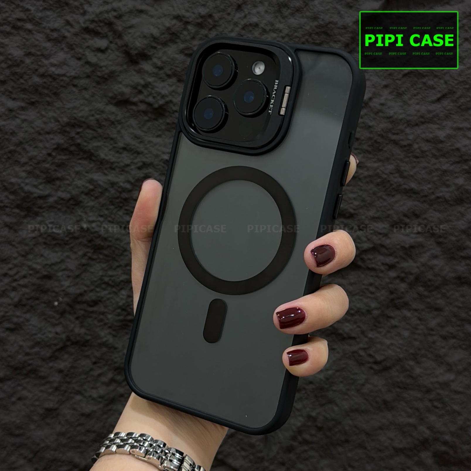 Ốp Lưng iPhone 14 Pro Max - Dansi - Đen_thumbnail_6