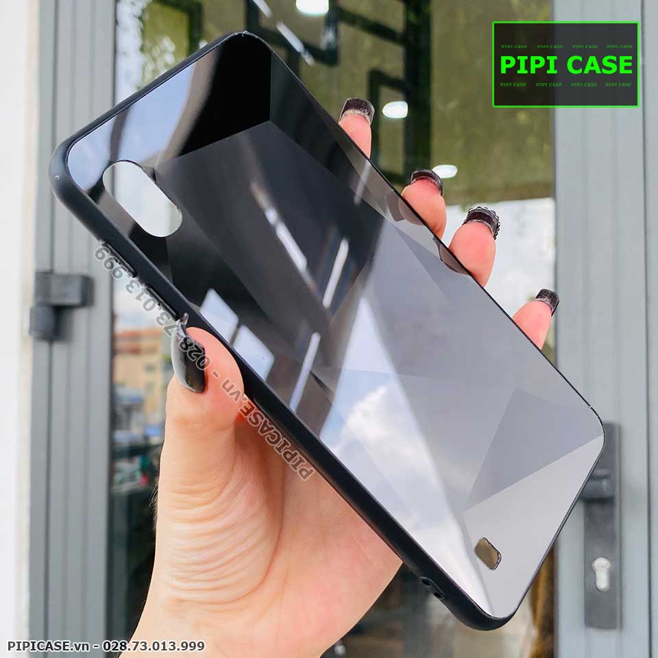 Ốp Lưng Samsung A10 - Kim Cương 6D - Đen_thumbnail_1