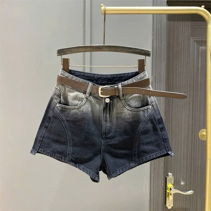 MS MD2903397 - Quần short jean nữ phối màu loang_thumbnail_2