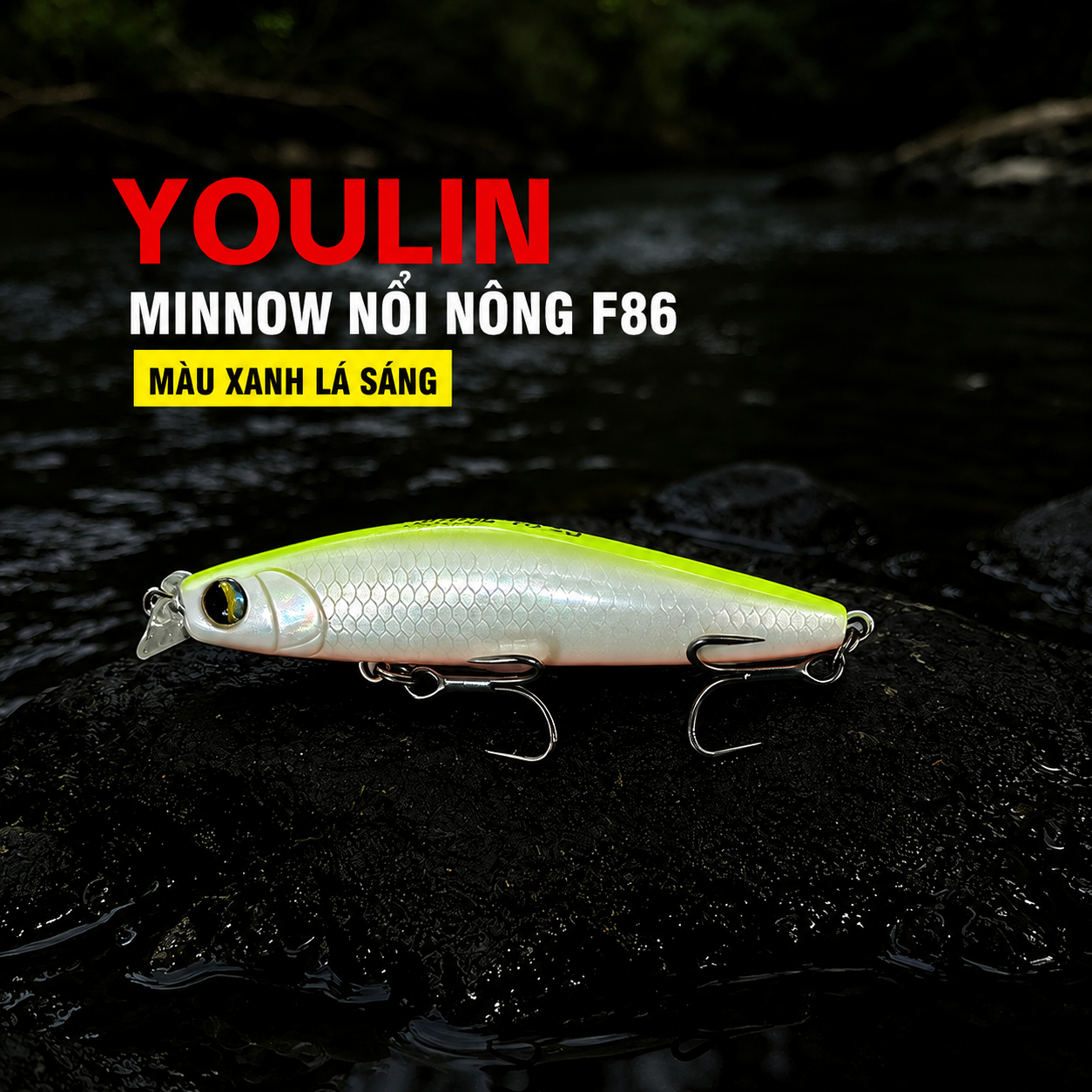 Mồi Minnow Nổi Shallow F86 Lưỡi BKK Siêu Bén_thumbnail_9
