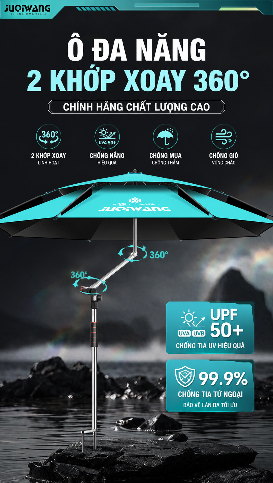 Ô đa năng chính hãng 2 khớp xoay 360 độ_thumbnail_2
