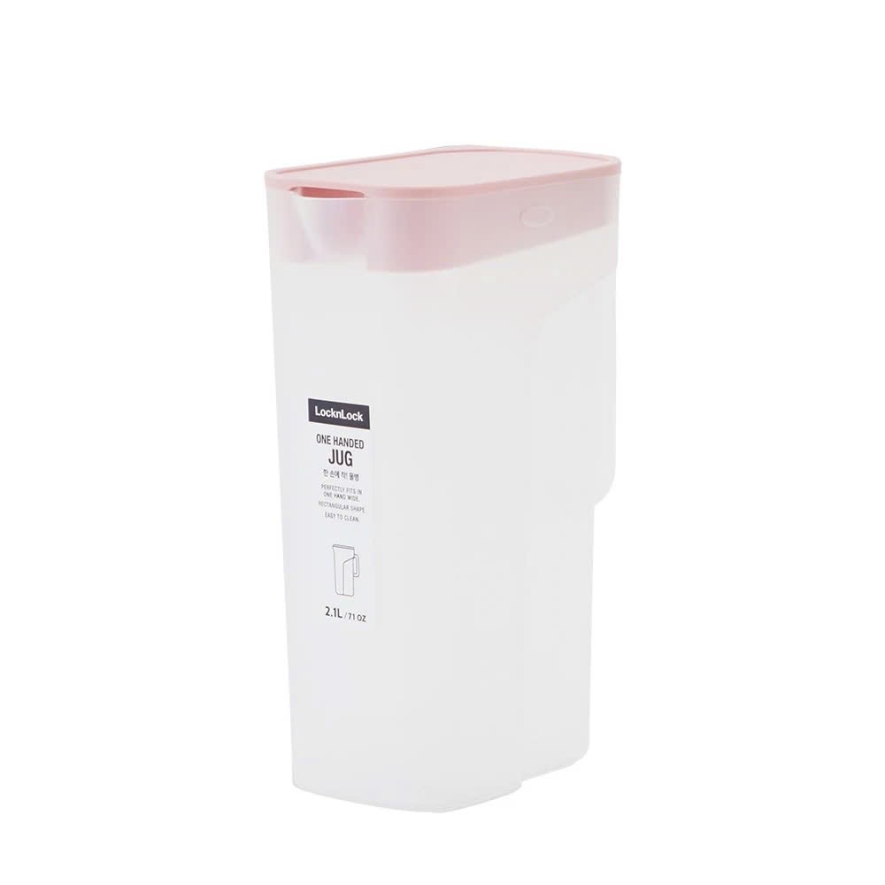 Bình nước nhựa LocknLock One Handed Jug HAP818 dung tích 2.1L, 3 màu, có tay cầm