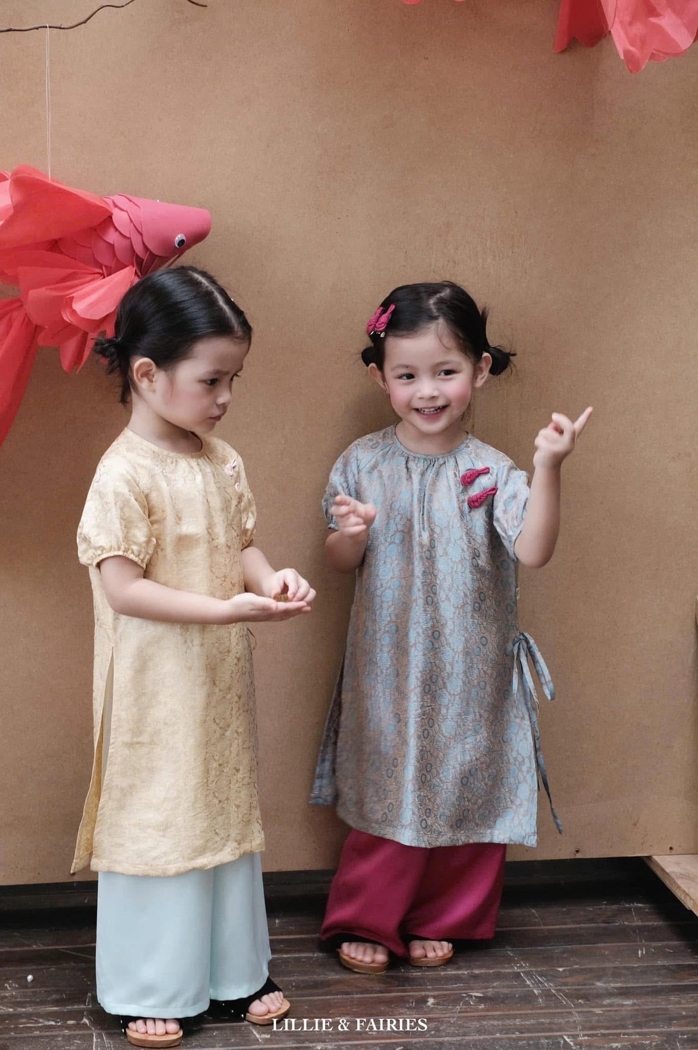 Áo dài Tiểu An An Bé Gái