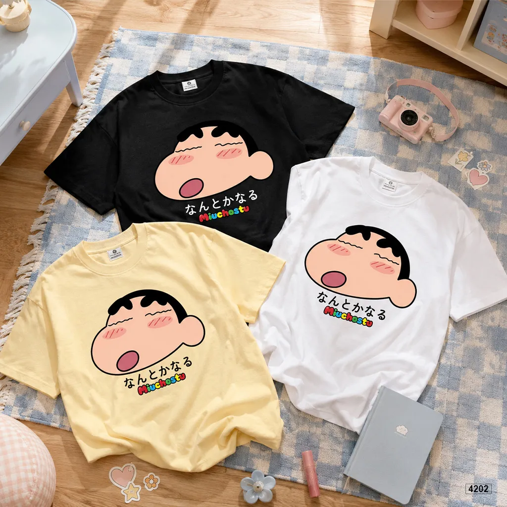 Áo thun boxy nam nữ Shiin cute Miucho 4202_thumbnail_8