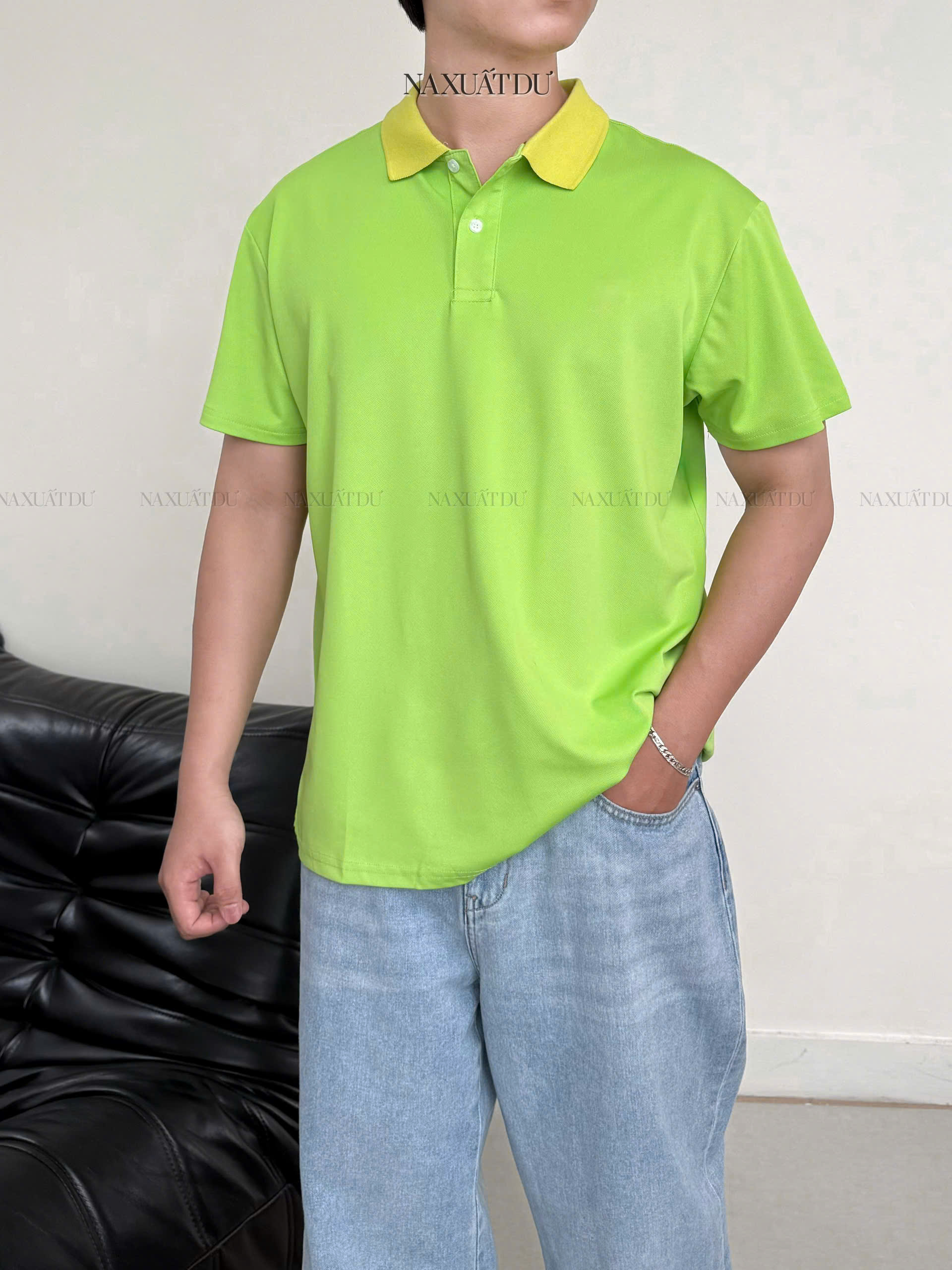 Set 2 áo polo mix màu ngẫu nhiên - A342 (SALE)_thumbnail_2