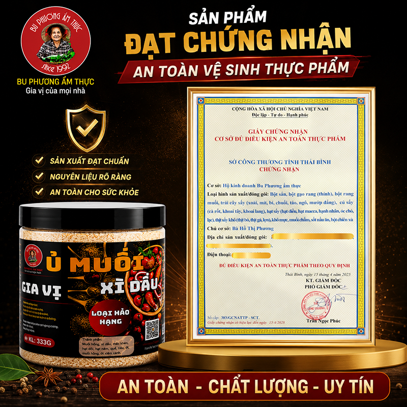 Gia Vị Ủ Muối Xì Dầu Bu Phương 333G – Gà, Vịt, Tai Heo - BP39_thumbnail_2