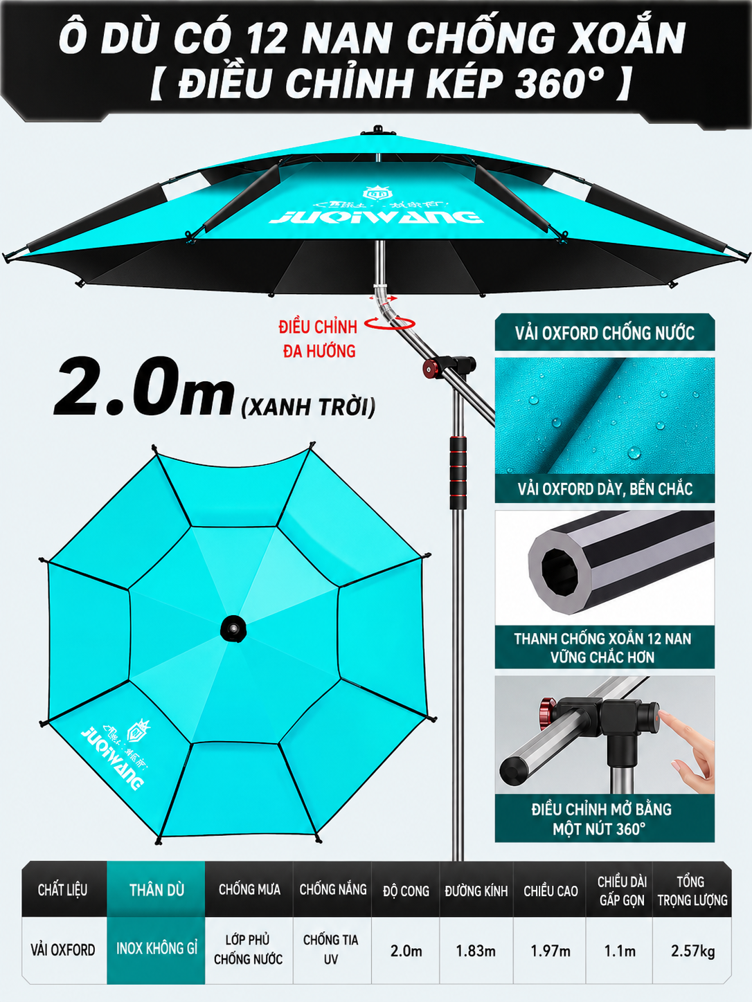 Ô đa năng chính hãng 2 khớp xoay 360 độ_thumbnail_9