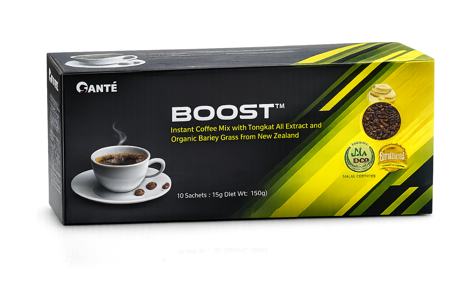 Sante Barley Boost Coffee with Tongkat Ali