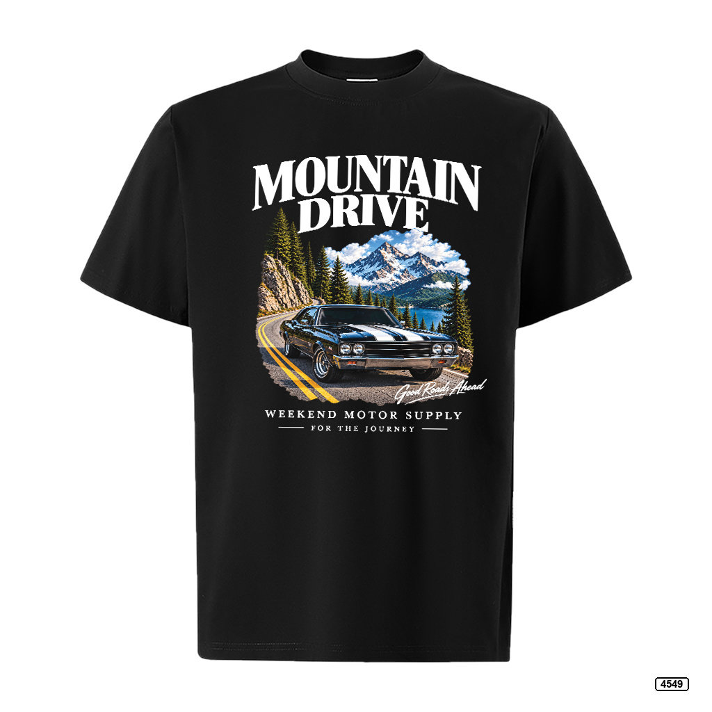Áo thun nam oversize xe hơi vintage Mỹ TeePrint 4549_thumbnail_10