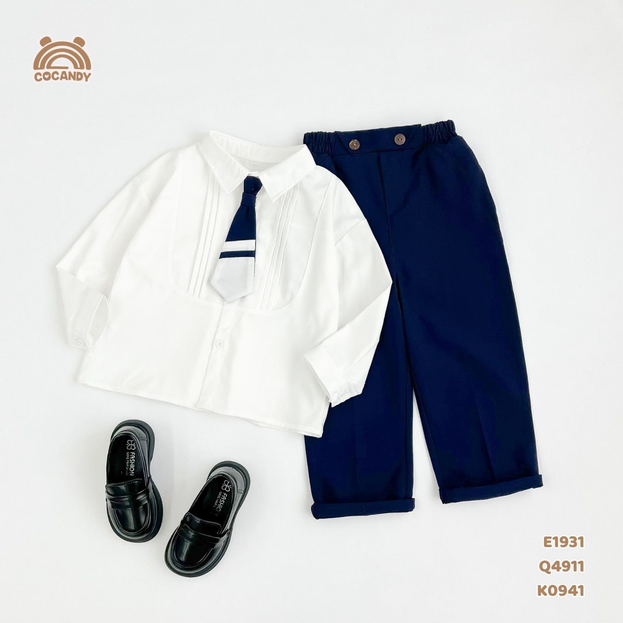 Quần dài XANH NAVY đáp túi 2 bên_thumbnail_1