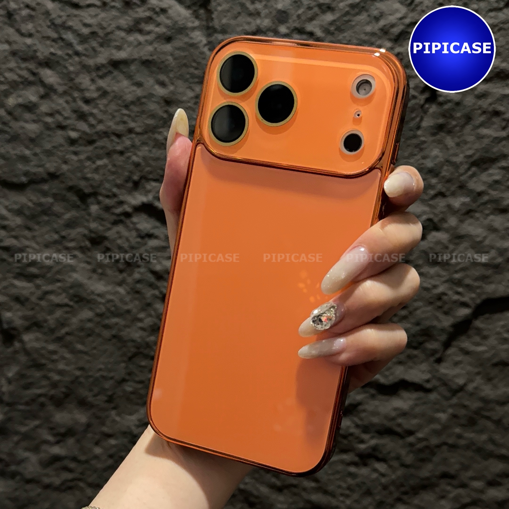 Ốp Lưng iPhone 17 Pro Max - Gash - Cam