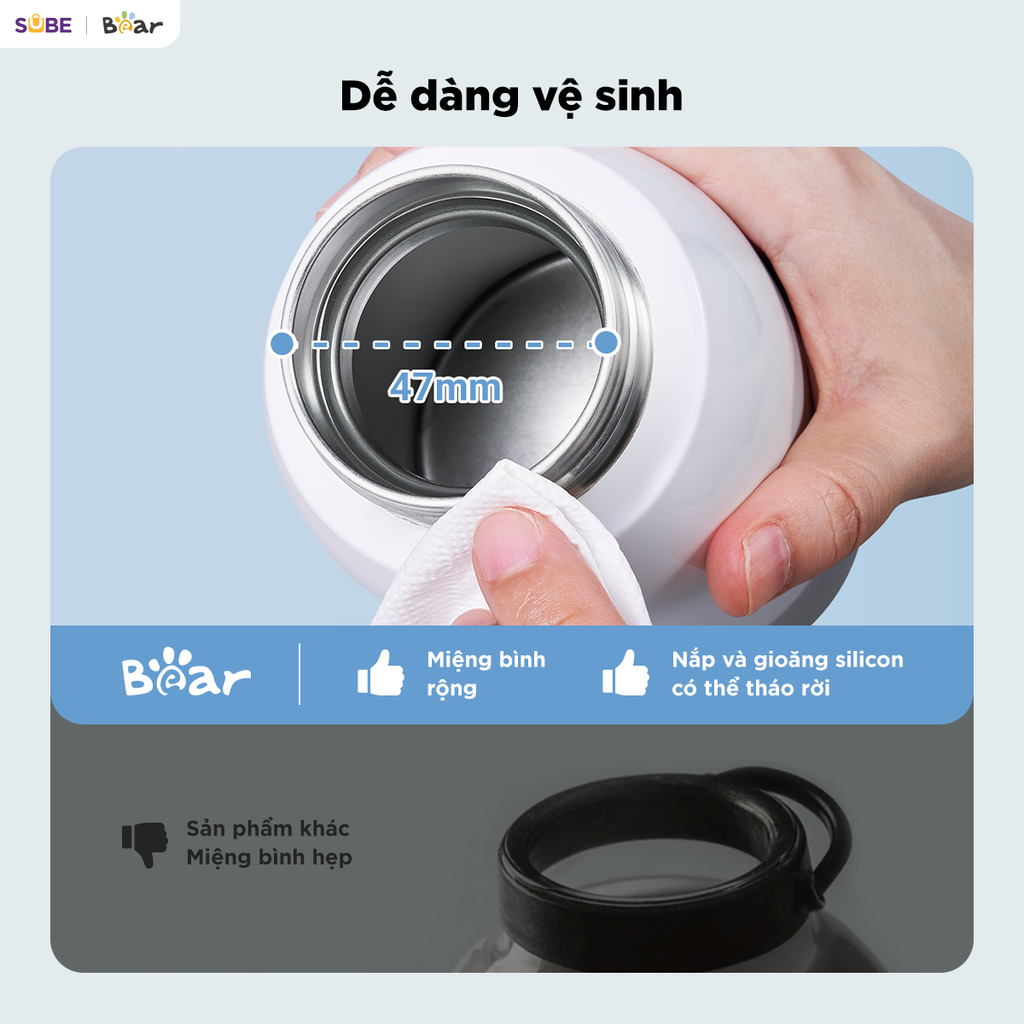 Bình Đun Và Hâm Nước Pha Sữa Di Động Bear BKL-055EJ 0.5L_thumbnail_7