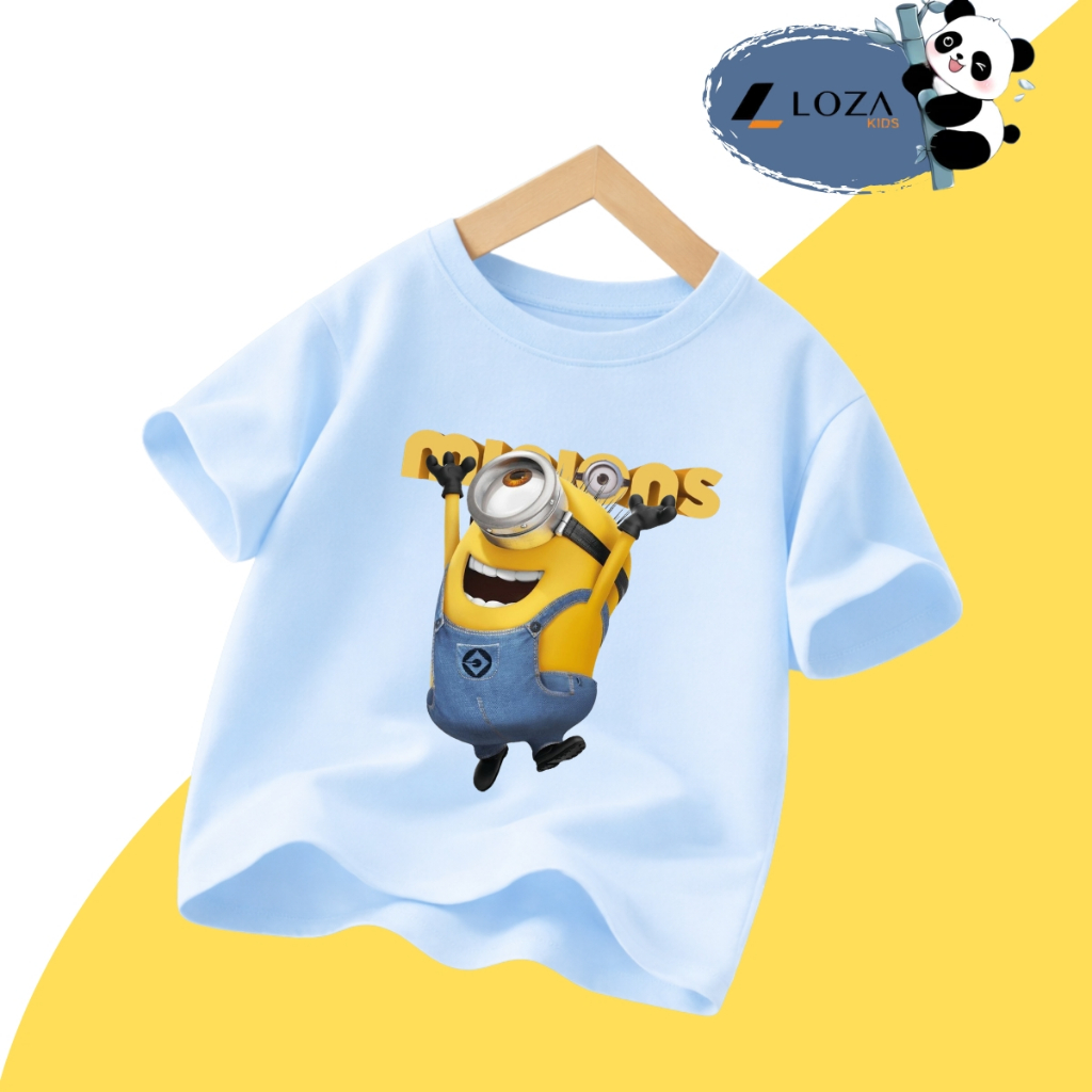 Áo thun bé trai BST MINION Hot trend - Loza Kids AT007_thumbnail_0