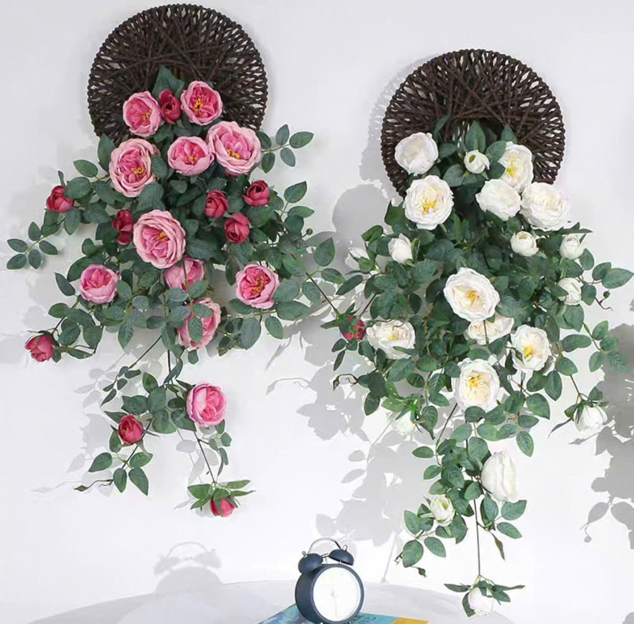 GIỎ MÂY TREO TƯỜNG ĐK 30CM 30K