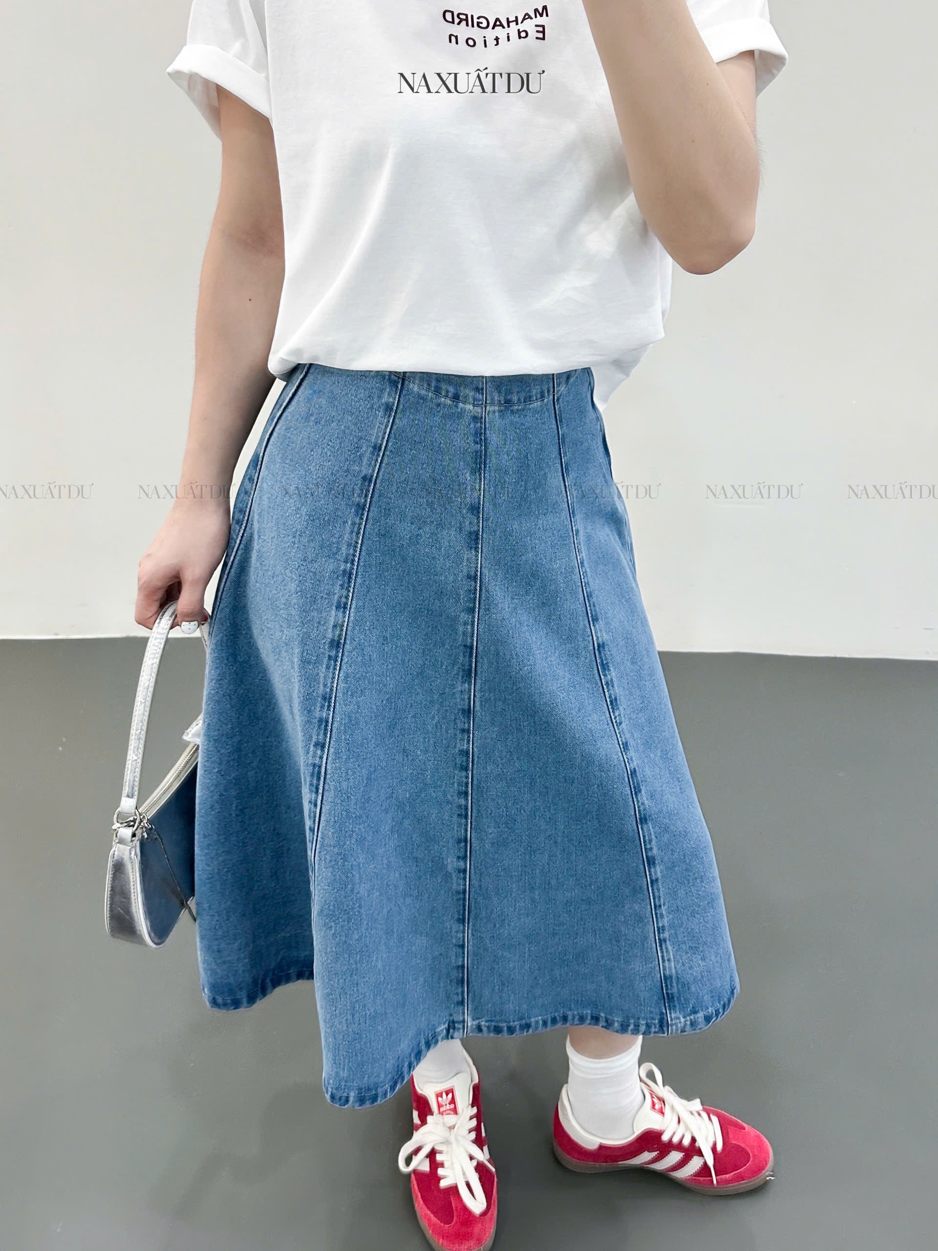 Chân váy jeans 