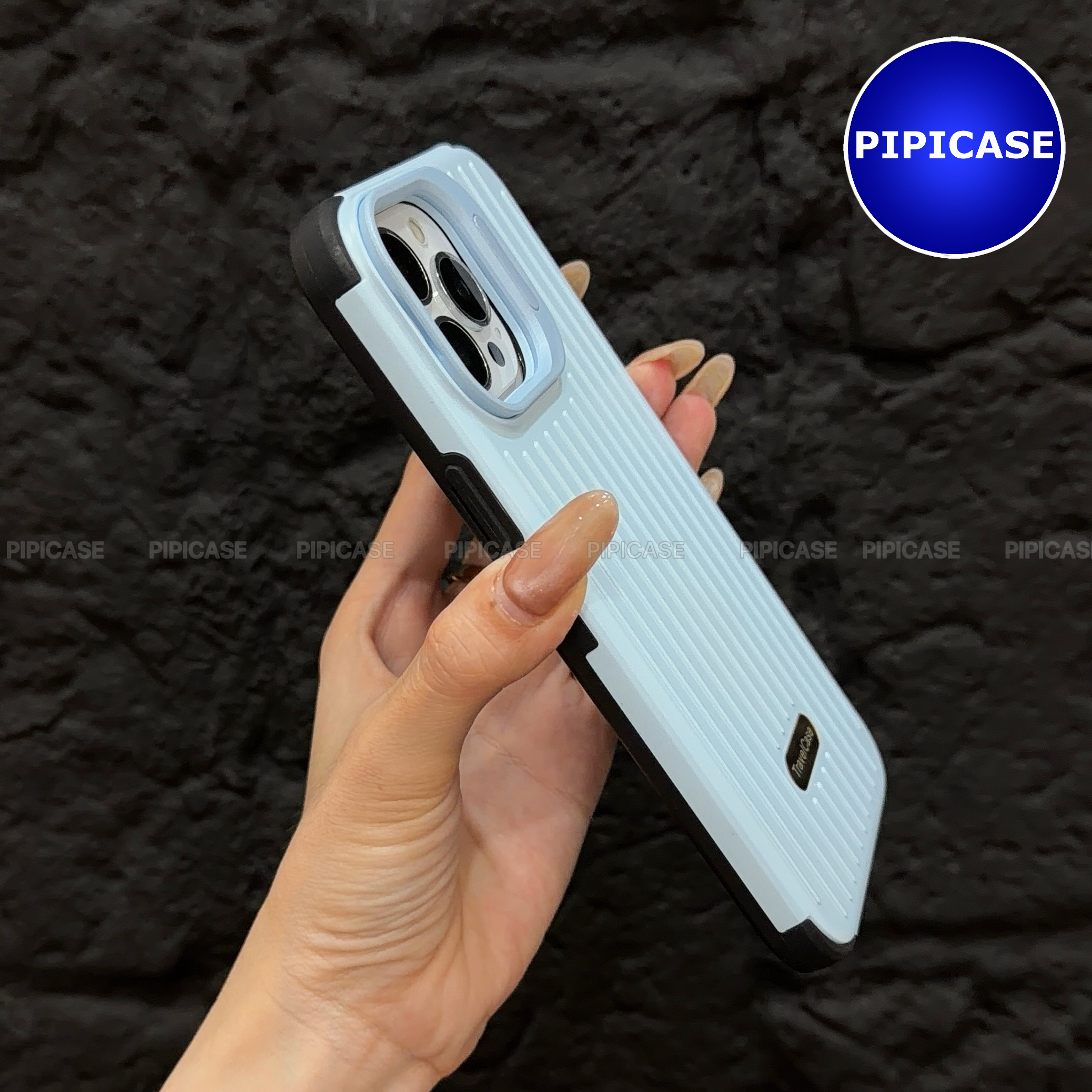 Ốp Lưng iPhone 12 Pro Max - Hondao - Xanh Nhạt_thumbnail_3