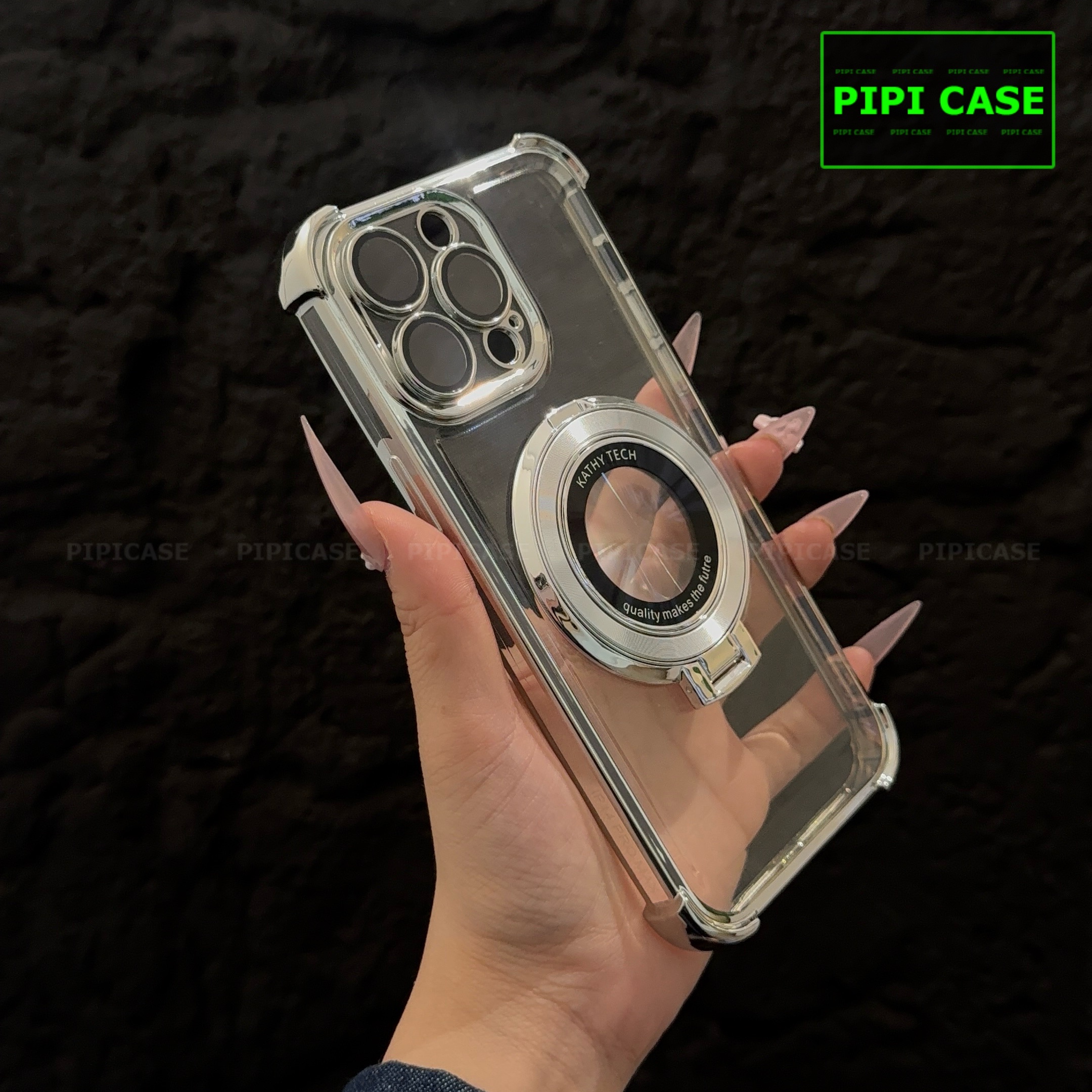 Ốp Lưng iPhone 14 Pro - Ven - Bạc_thumbnail_16