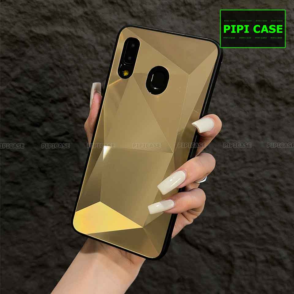 Ốp Lưng Samsung A20 / A30 - Kim Cương 6D - Vàng_thumbnail_1