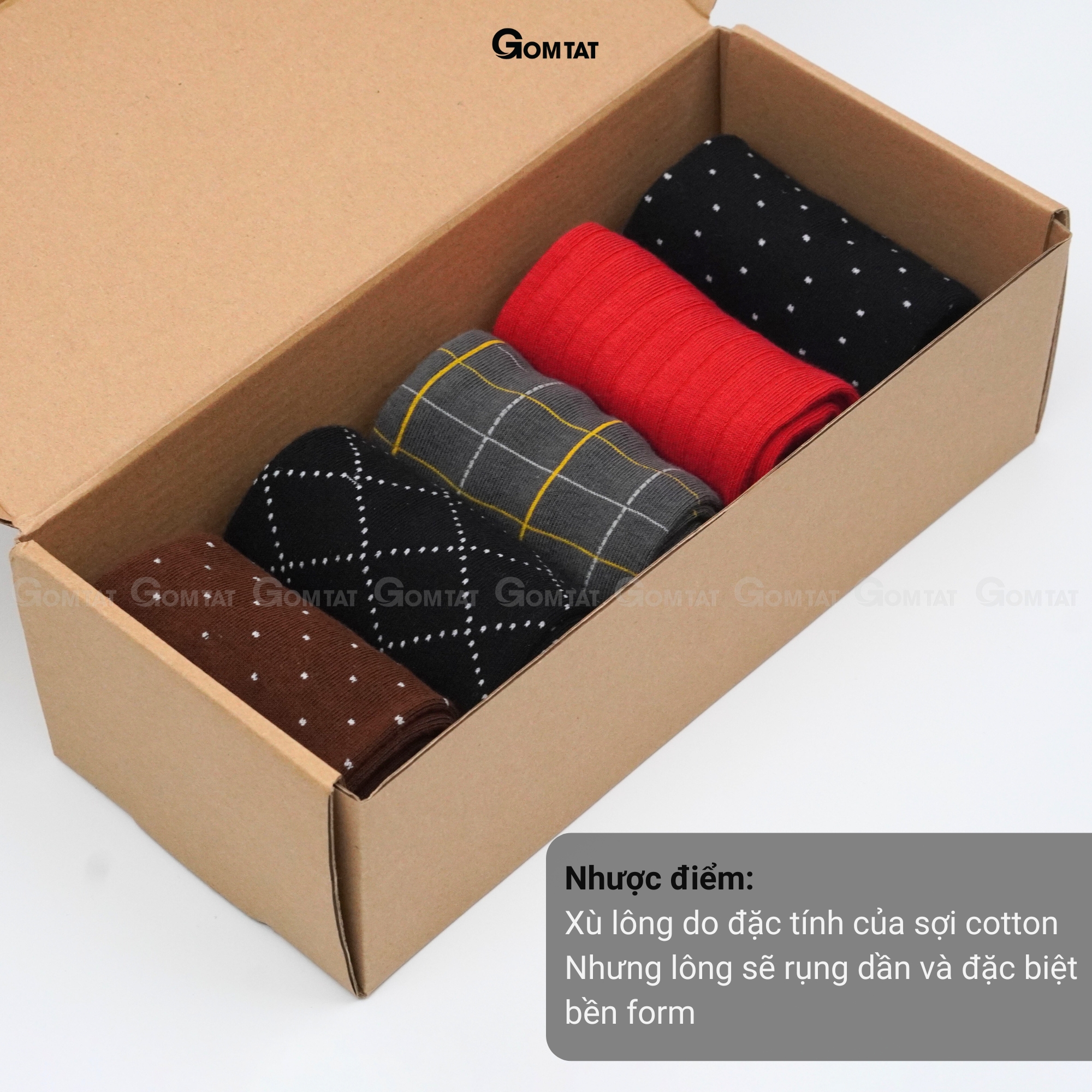 Combo tất giày tây họa tiết LUX-MIX-CB_thumbnail_26