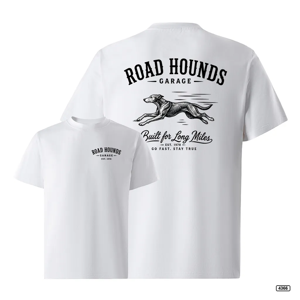 Áo thun nam form rộng Road Hounds Garage TeePrint 4366_thumbnail_9