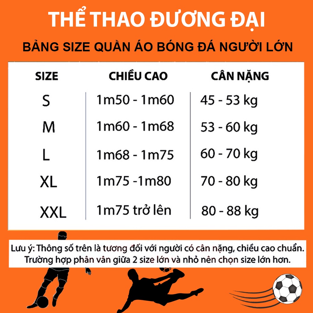[XẢ HÀNG GIÁ SỐC] Quần Áo Bóng Đá CLB Đội Tuyển Không Logo ĐƯỢC CHỌN SIZE, KHÔNG ĐƯỢC CHỌN MẪU_thumbnail_2