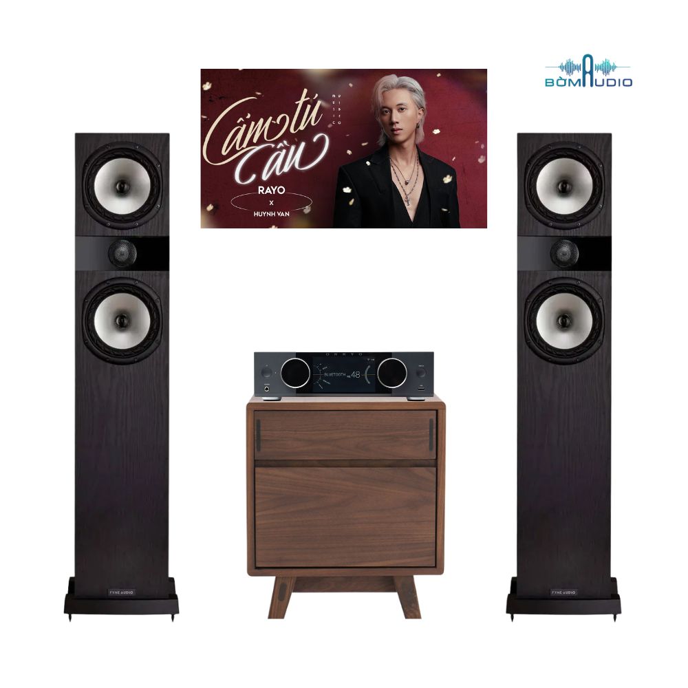 Combo Amply ONKYO MUSE Y-40 + Loa Cột FYNE AUDIO F303I - ONF1