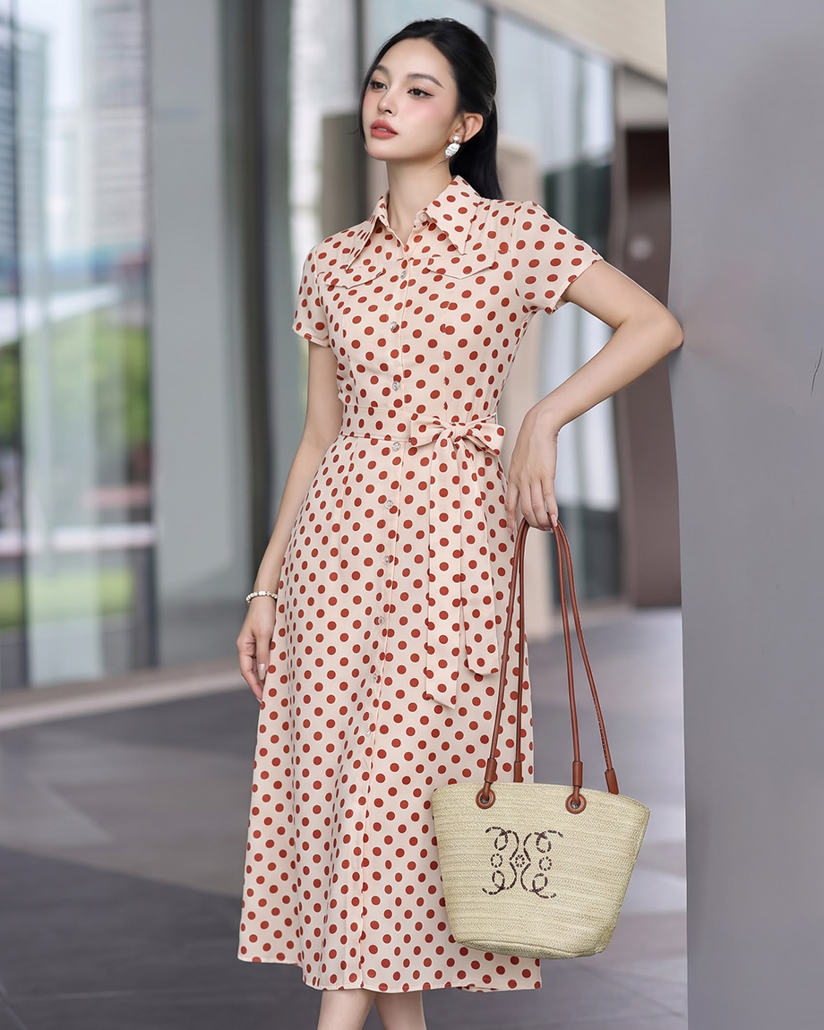 Đầm sơ mi chấm bi 26205_thumbnail_3