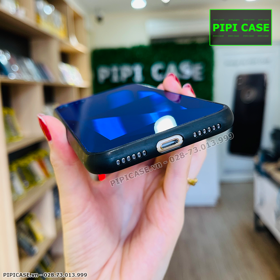 Ốp Lưng iPhone 7 / 8 - Kim Cương 6D - Xanh_thumbnail_1