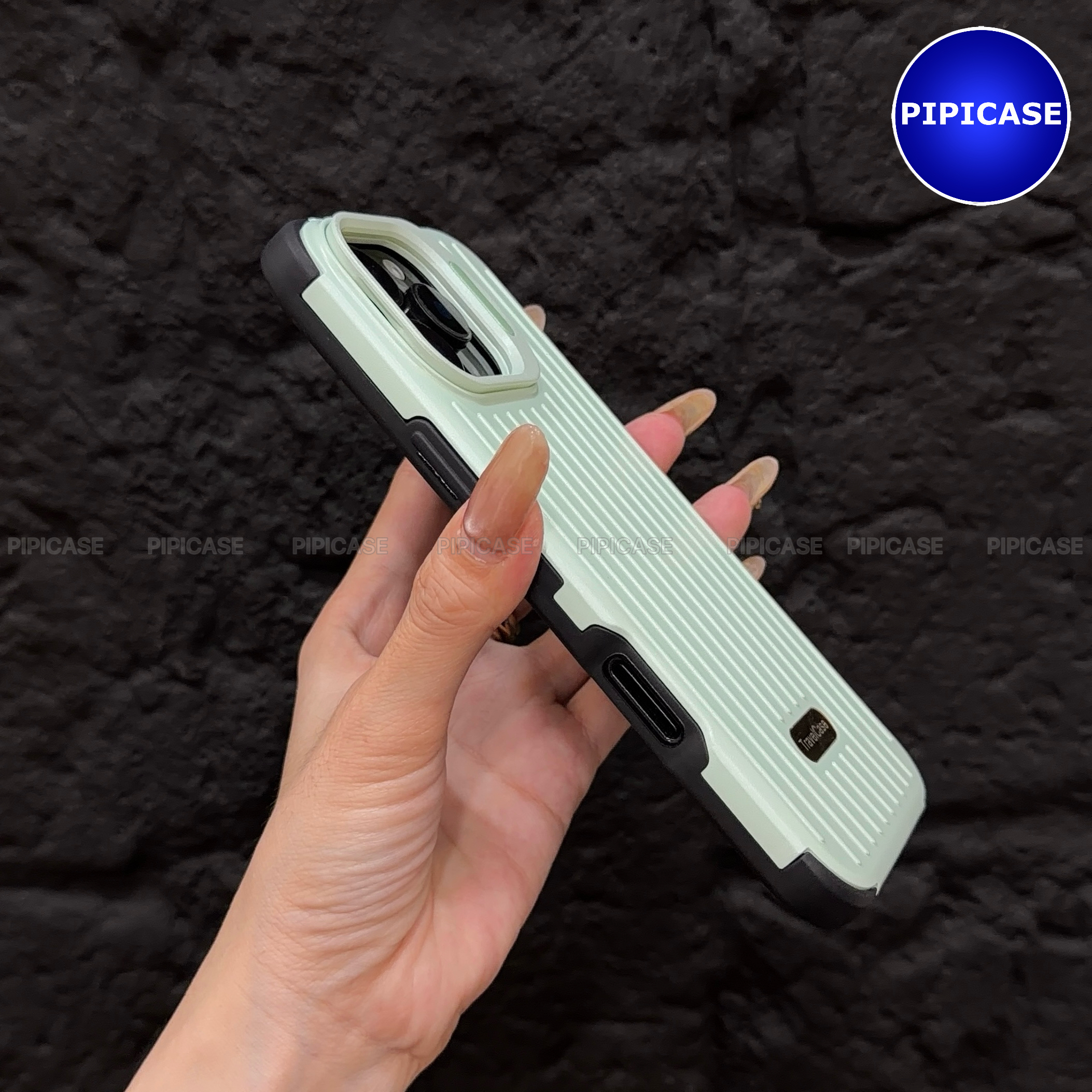 Ốp Lưng iPhone 16 Pro Max - Hondao - Xanh Mint_thumbnail_5